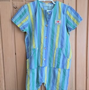 Bobo Choses Multicolor Striped Romper